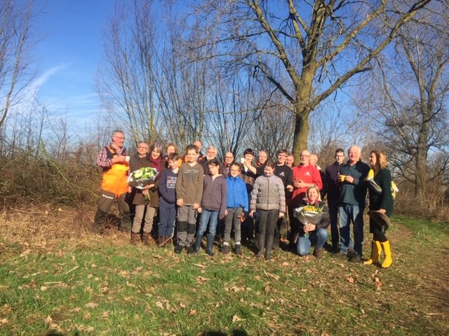 Knotten met de Jeugd Natuurwerkgroep Liempde